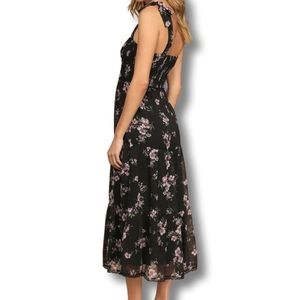 NEW- LULU’s Black Dress